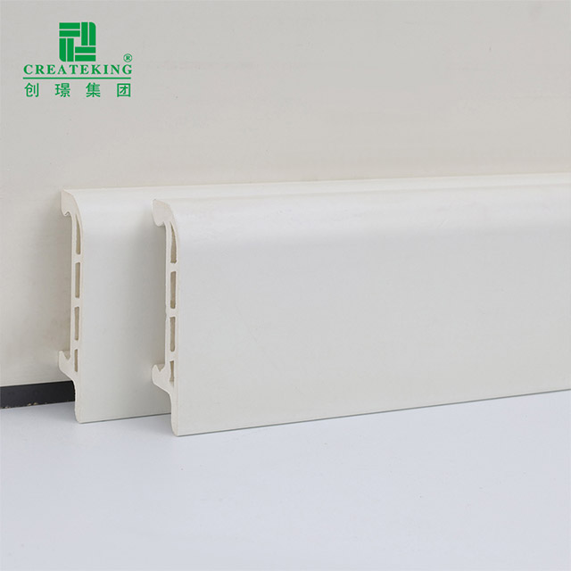 Papan Skirting Klip pada PVC 50*15mm