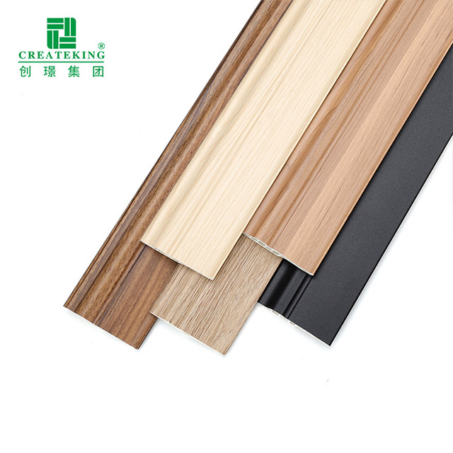 Papan Skirting Berongga Berbilang Rongga PVC 70*16mm