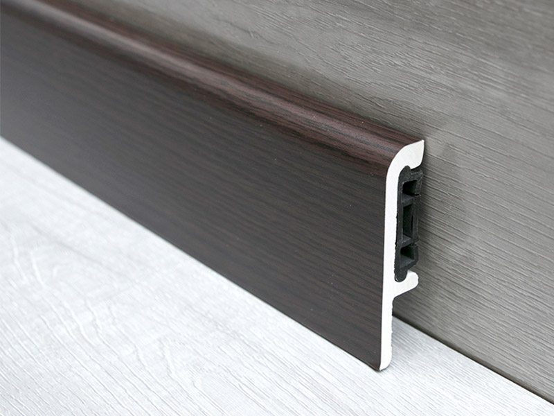 Papan Skirting Klip Pada PVC 75*15mm