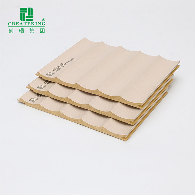 Panel Dinding Bergalur Cekung 128*7.8mm