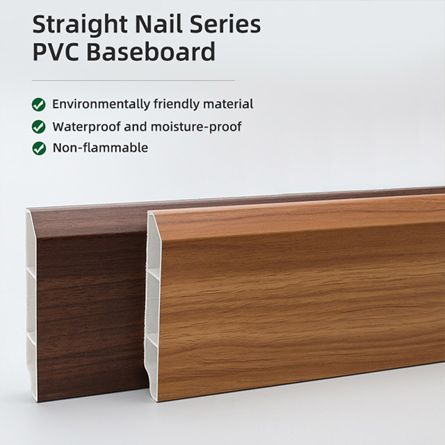 Papan Skirting Berongga PVC 99*19mm