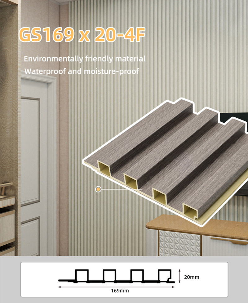 Panel Dinding PVC Berongga 169*20mm