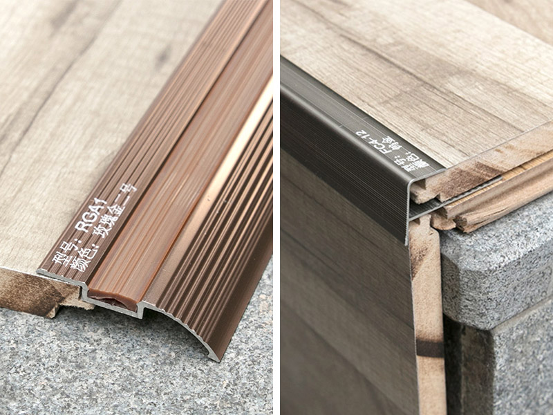 Jalur hidung tangga aloi aluminium