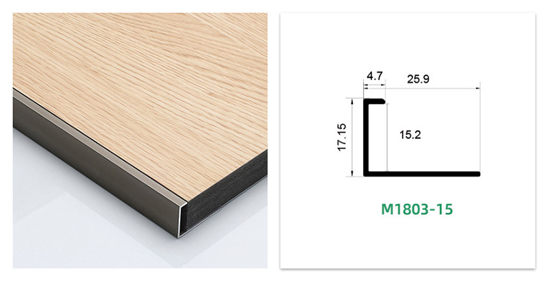 Kemasan Lantai Aluminium saluran C
