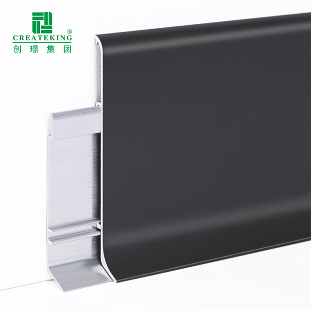 Skirting Lantai Aluminium 80*11mm
