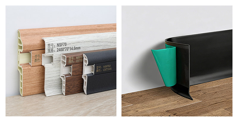 Baseboard Getah lwn Baseboard PVC