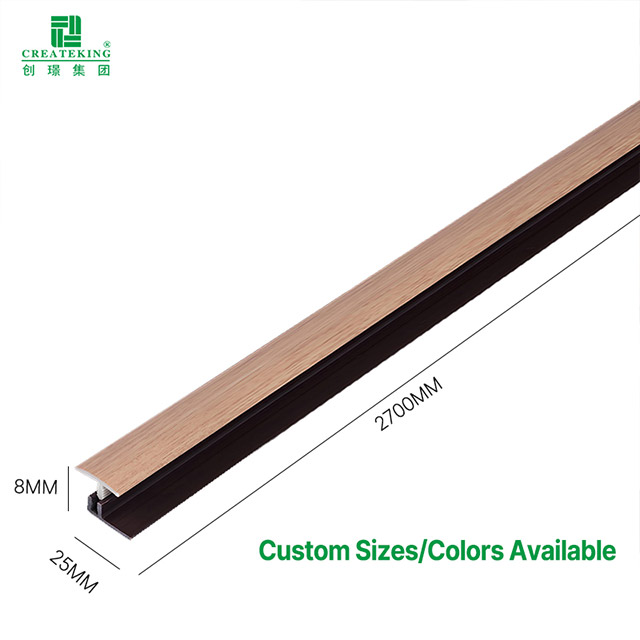 Jalur Peralihan Lantai PVC 25*8mm berbentuk T