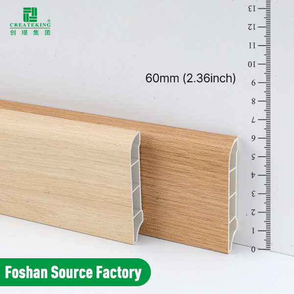 SPC Dinding Skirting 60*12mm