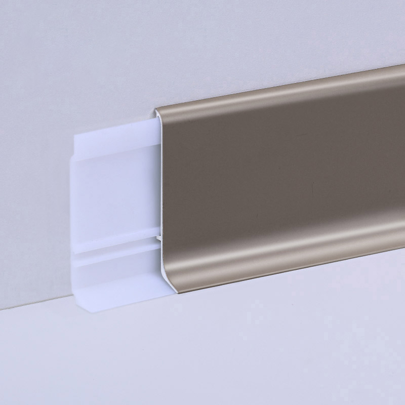 papan skirt lantai dinding logam