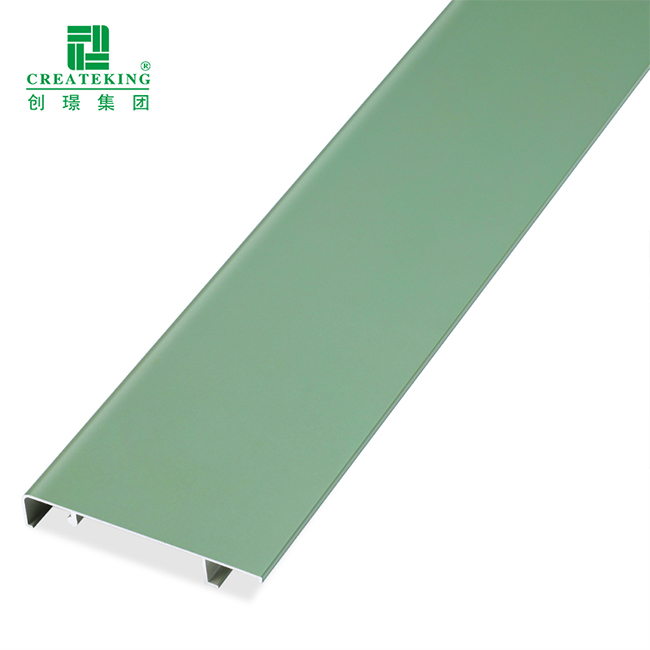 Pengeluar Foshan Mesra Alam Aluminium Aloi Skirting 