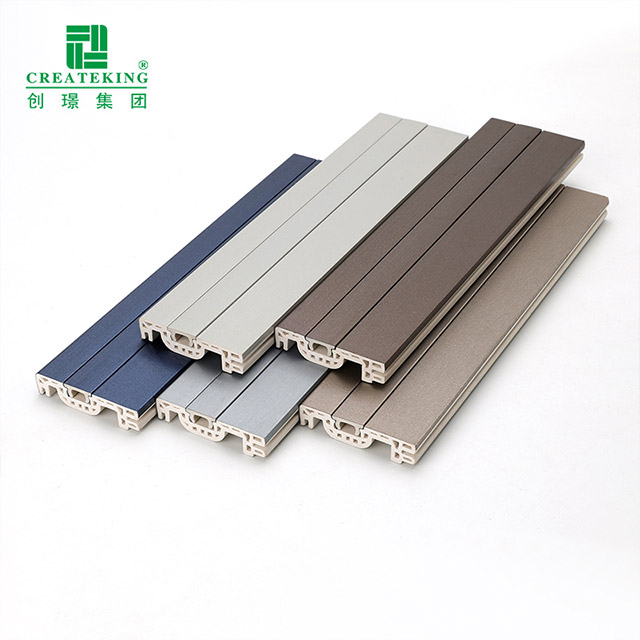 Papan Skirting Kuku Tersembunyi WPC 50*12mm