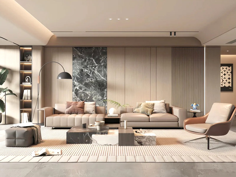 Reka bentuk panel dinding mana yang sesuai untuk ruang tamu anda?