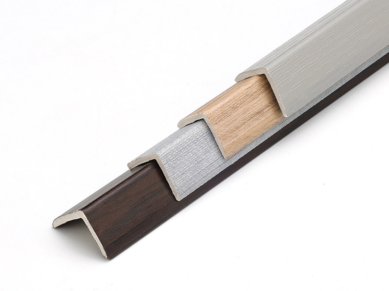 Jalur Tepi Lantai PVC 13*13mm berbentuk L