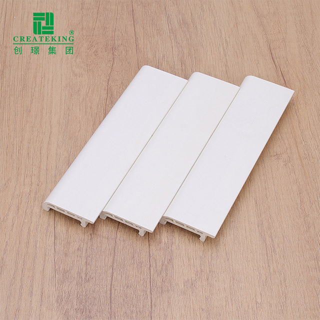Papan Skirting Klip pada PVC 50*15mm