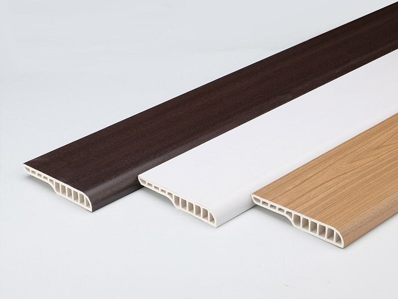 Papan Skirting Bulat Pensil PVC 95*15mm