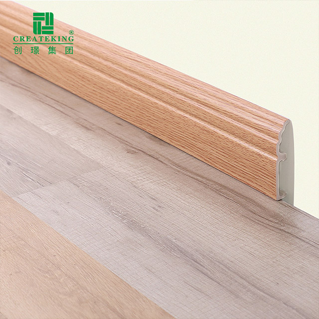 Papan Skirting Klip Pada PVC 85*16mm