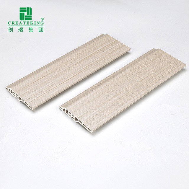 Papan Skirting Lidah Lamb PVC 80*14mm