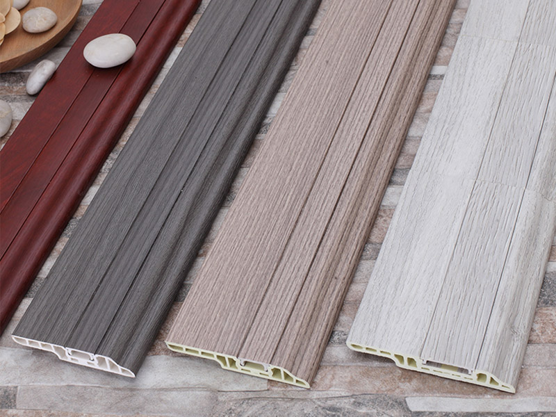 Papan Skirting Kuku Tersembunyi PVC 100*14mm