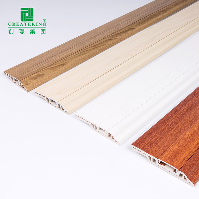 Papan Skirting Kuku Tersembunyi PVC 70*14mm