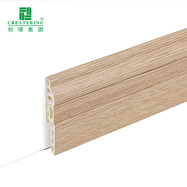 Garis Skirting Kuku Tersembunyi PVC 80*14mm