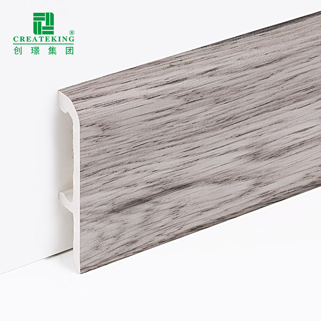 Papan Skirting Klip pada PVC 100*16mm