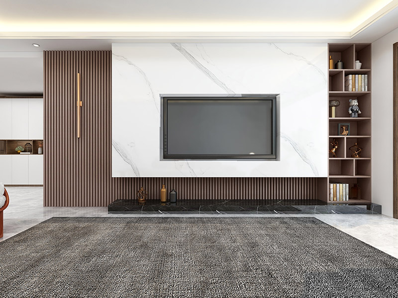 panel dinding PVC bersih