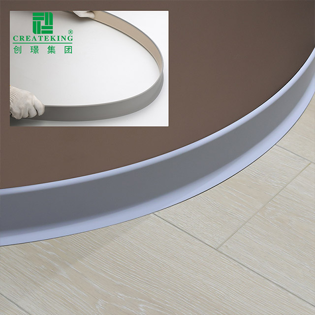 Papan Skirting PVC Fleksibel 70*13.5mm
