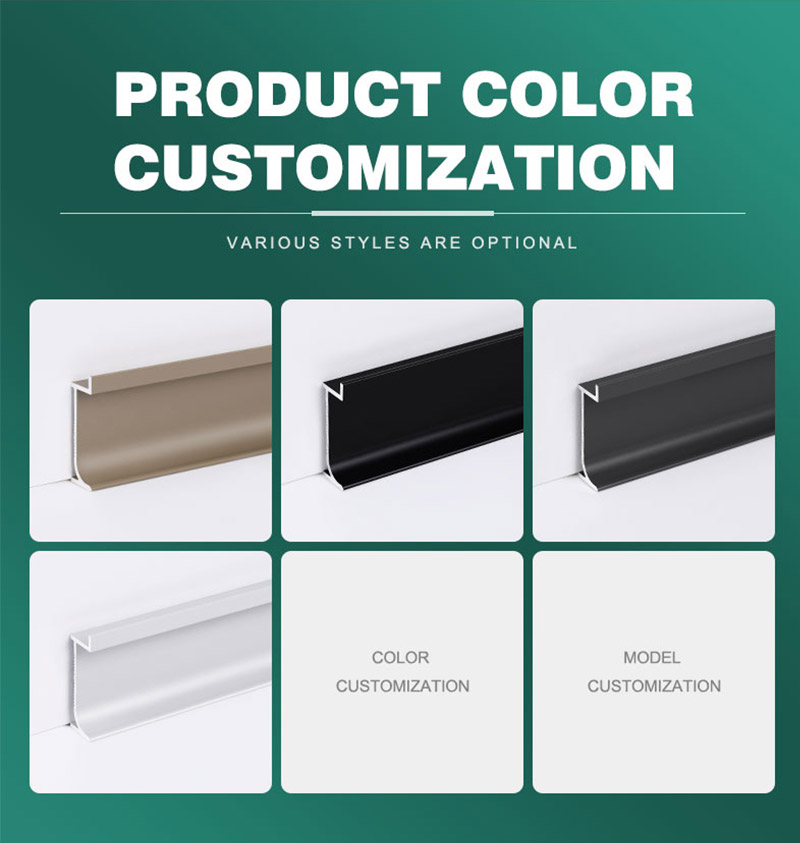 Skirting Aluminium Tersembunyi 20*12mm