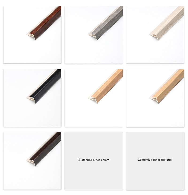 Profil Nosing Tangga PVC 20*25mm berbentuk F