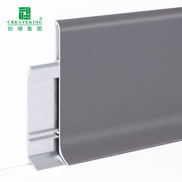 Skirting Lantai Aluminium 80*11mm