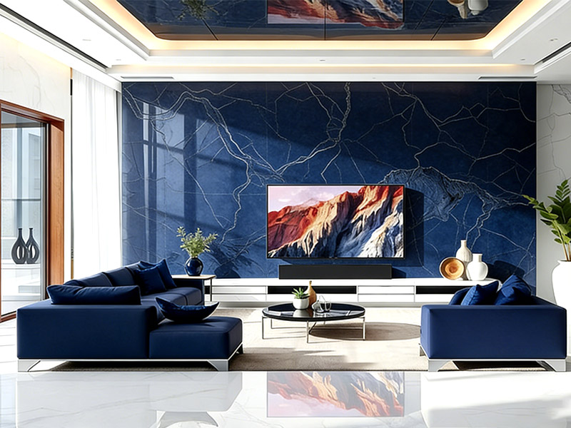 panel dinding kristal karbon