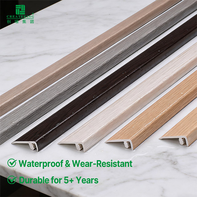 Jalur Tepi Lantai PVC 30*10.5mm berbentuk F