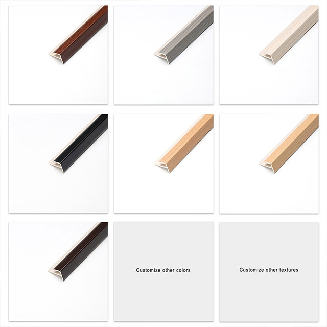 Profil Nosing Tangga PVC 20*25mm berbentuk F