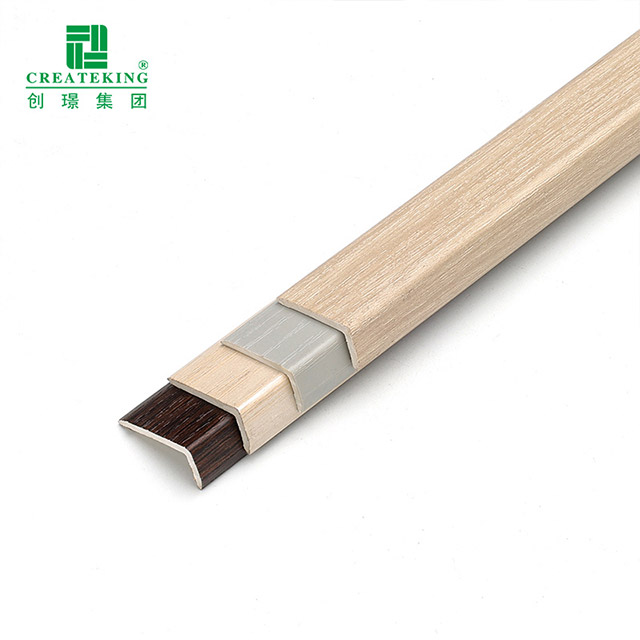 Jalur Tepi Lantai Laminat PVC 20*10mm berbentuk L