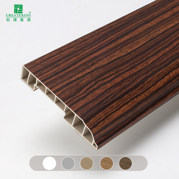 Jalur Skirting SPC 80*14mm
