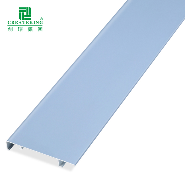 Pengeluar Foshan Mesra Alam Aluminium Aloi Skirting 