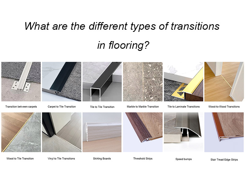 Apakah jenis peralihan yang berlainan di lantai?