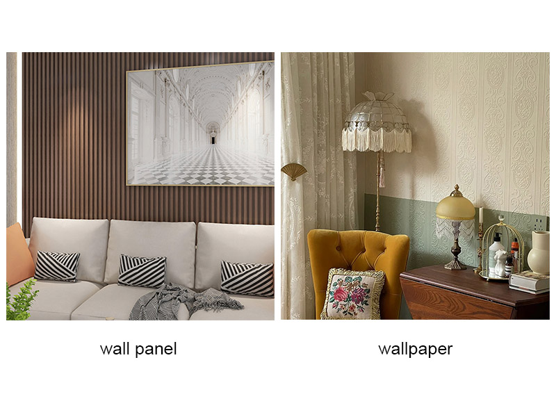 Mana yang lebih baik, panel dinding atau kertas dinding?