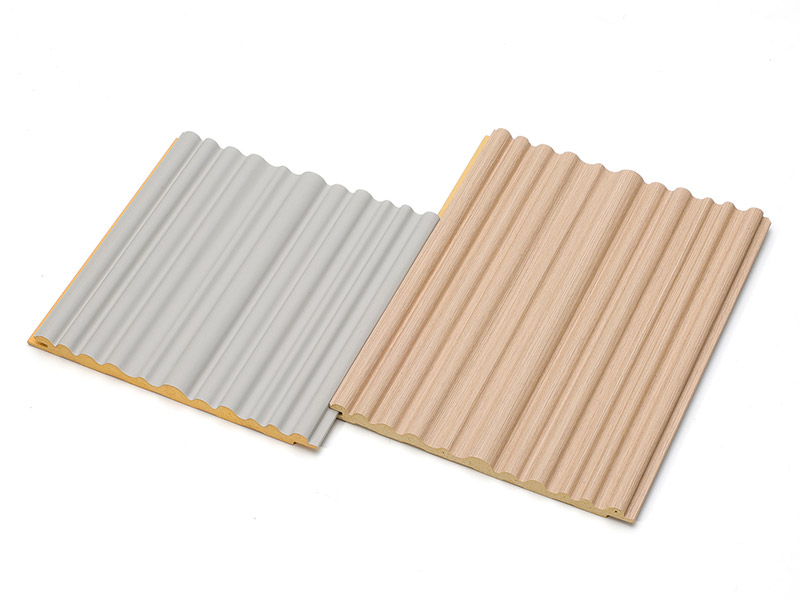 Jeriji Bentuk Gelombang Kayu Pepejal 159*11mm