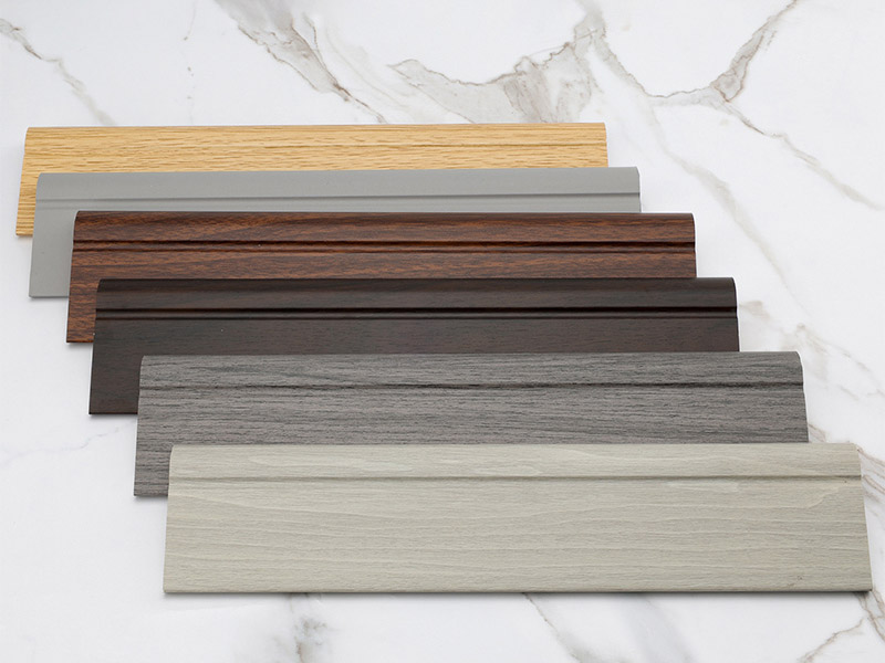 Papan Skirting Bulat Pensil PVC 70*15mm