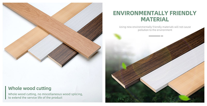 Papan Skirting Kayu Pepejal 72*10.5mm