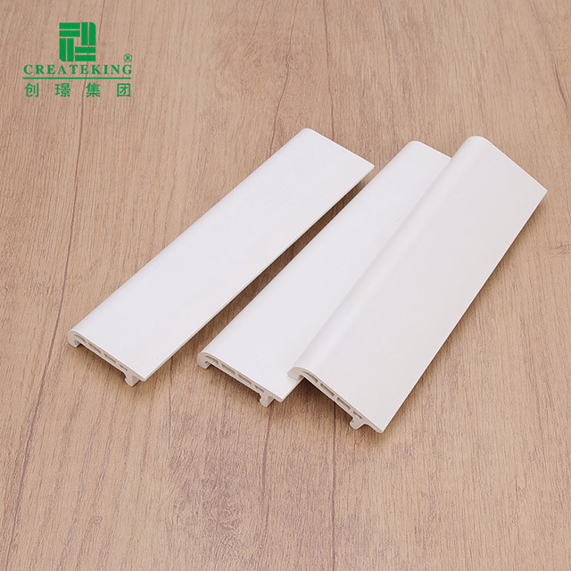 Papan Skirting Klip pada PVC 50*15mm