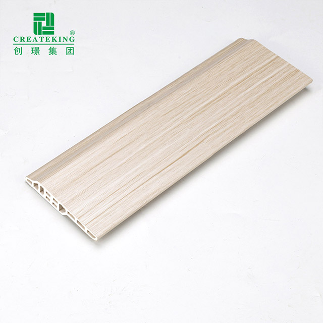 Papan Skirting Lidah Lamb PVC 80*14mm