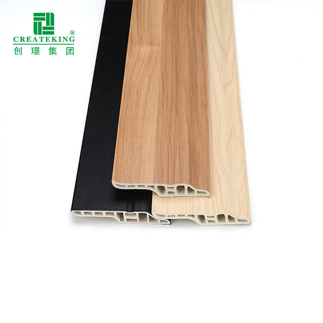 Papan Skirting Berongga Berbilang Rongga PVC 70*16mm