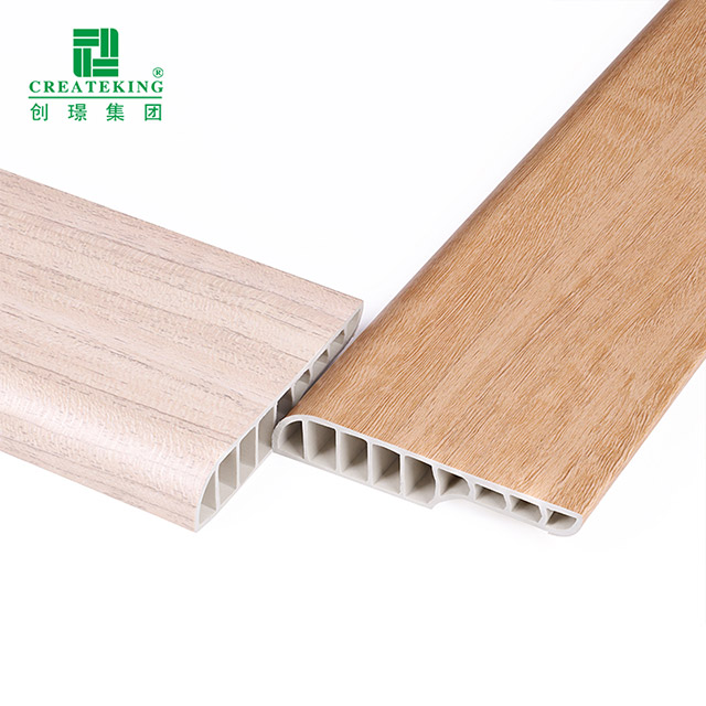 Papan Skirting Pensil PVC 75*15mm