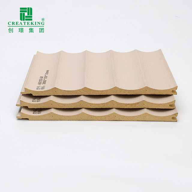 Panel Dinding Bergalur Cekung 128*7.8mm