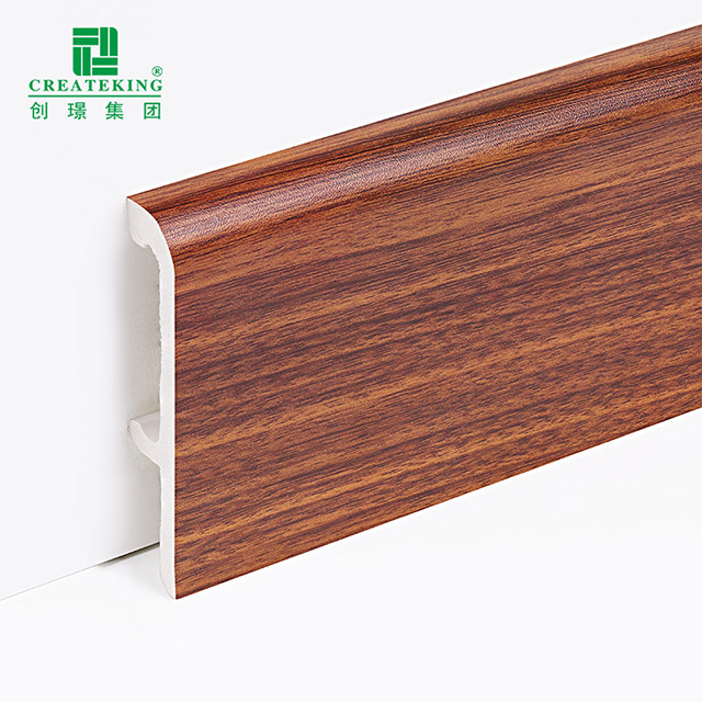 Papan Skirting Klip pada PVC 100*16mm