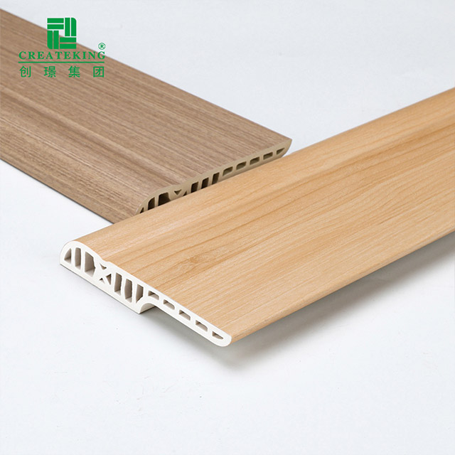 Papan Skirting Kalis Air Bulat Pensil PVC 80*15mm