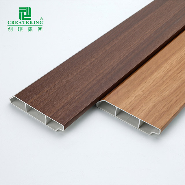 Papan Skirting Berongga PVC 99*19mm
