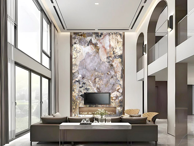 Panel dinding marmar PVC